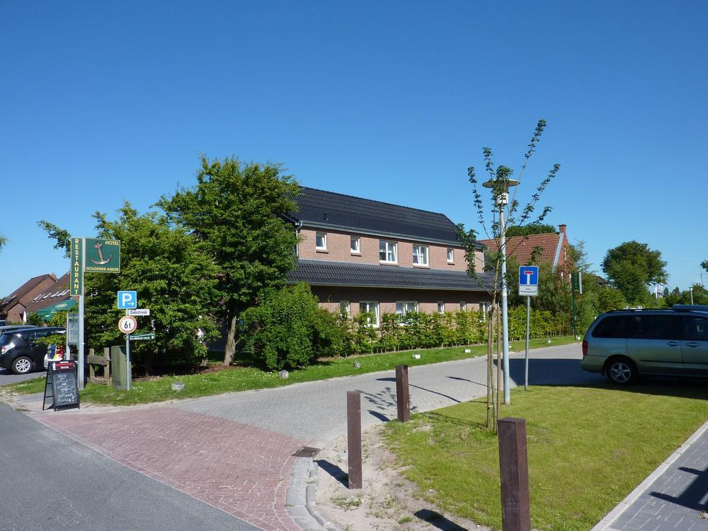Hotel Garni Goldener Anker Greetsiel Esterno foto